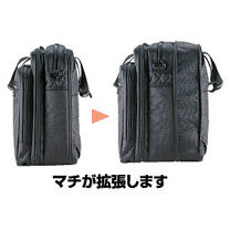 BAG-3WAY2BK �T�����T�v���C 3WAY�r�W�l�X�o�b�O (�o���p) �u���b�N�̏��i�摜4