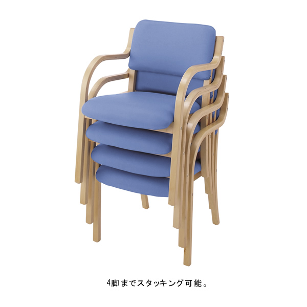 DC-530P(BL) �V���v�����C�t �_�C�j���O�`�F�A(�u���[)�̏��i�摜2