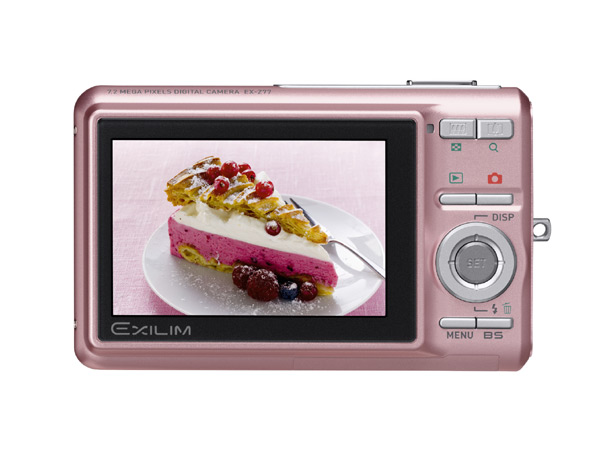 EX-Z77PK �J�V�I EXILIM ZOOM �s���N�̏��i�摜2