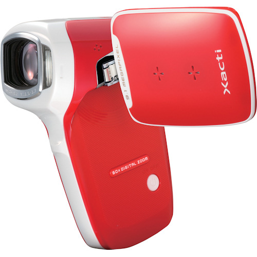 DMX-CG9-R �O�m�d�@ �f�W�^�����[�r�[�J���� Xacti �U�N�e�B ���b�h�̏��i�摜2