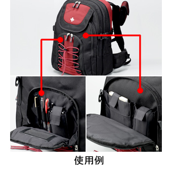 200-BAG013 �X�C�X�E�g���x���E�v���_�N�c �o�b�N�p�b�N Davos�̏��i�摜2
