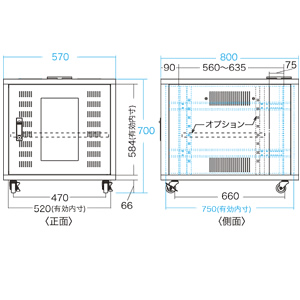 CP-2SKPL �T�����T�v���C 19�C���`�}�E���g�{�b�N�X �É��t�@��/���t 12U�̏��i�摜4