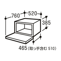 AX-HC3-R �V���[�v (SHARP) �E�H�[�^�[�I�[�u���u�w���V�I�v 26L ���b�h�̏��i�摜2