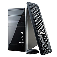 ST-P214BK16 �}�E�X�R���s���[�^�[ �yUSB�t���b�V��������1GB�v���[���g�zMicroATX PC (�u���b�N) OS�����f���̏��i�摜1