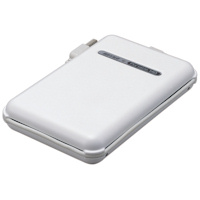 HD-PF120U2-WH �o�b�t�@���[/BUFFALO USB2.0�p�|�[�^�u��HDD 120GB (�z���C�g)�̏��i�摜1