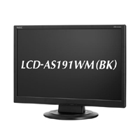 LCD-AS191WM(BK) [19�C���`]